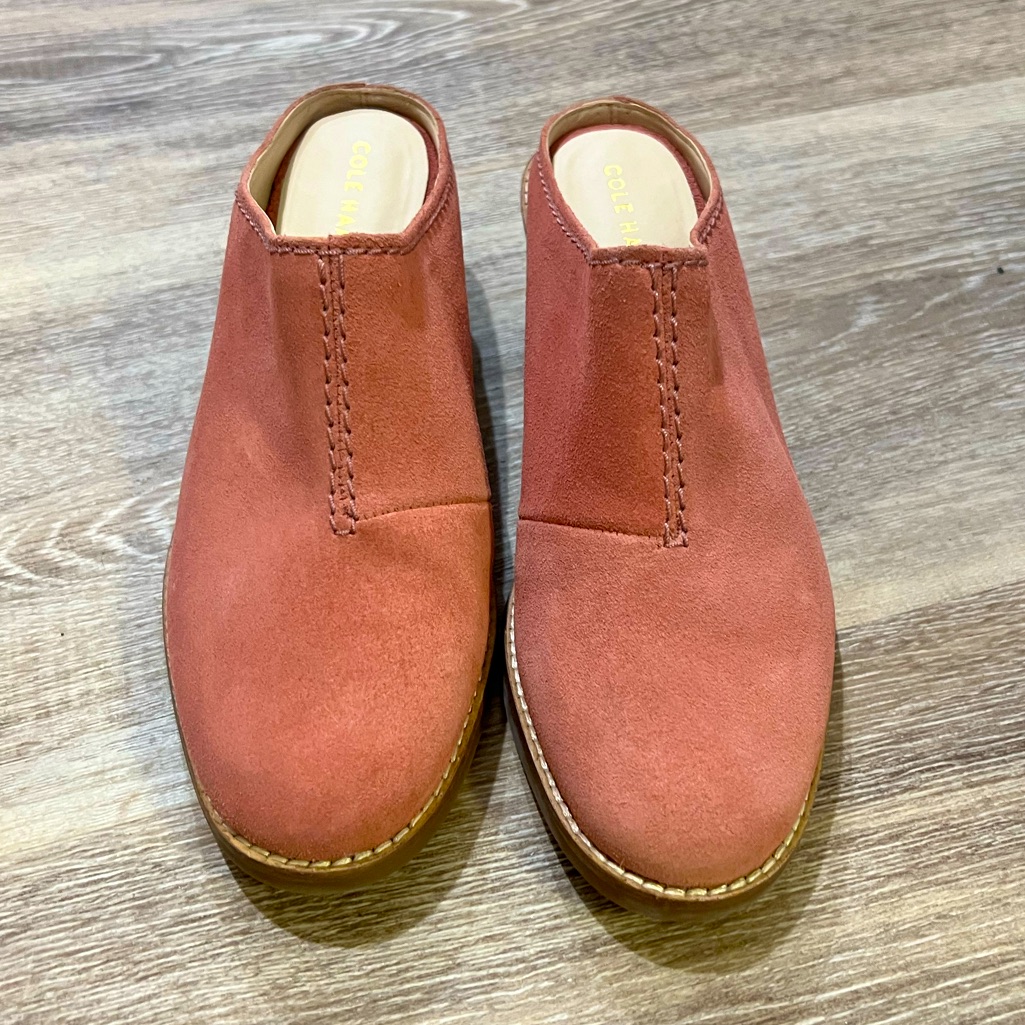 Cole Haan Pink Clogs Backless Slip On
